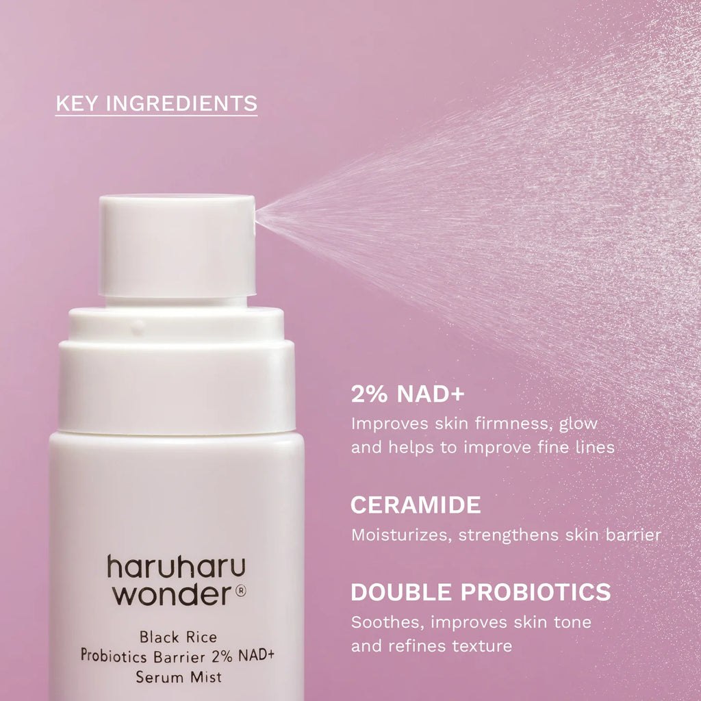 Probiotics Barrier 2% NAD + Serum Mist
