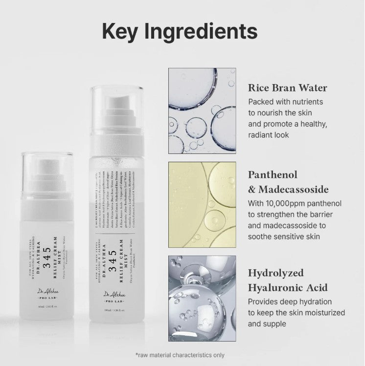Dr.Althea 345 Relief Cream Mist Mini 60ml