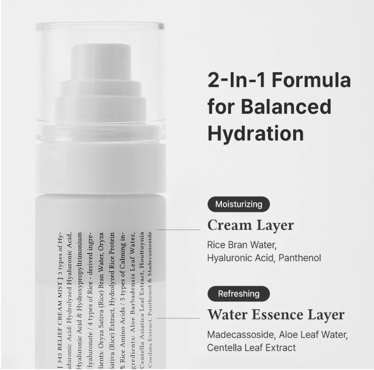 Dr.Althea 345 Relief Cream Mist Mini 60ml